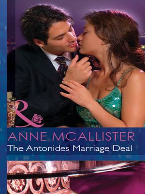 cover image of The Antonides Marriage Deal